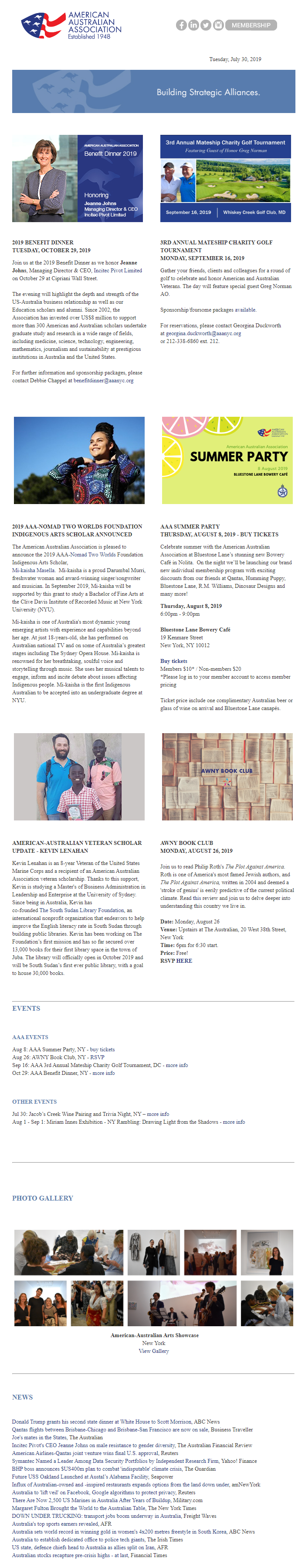 Update - July 2019